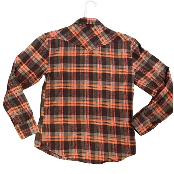 Vintage Stapleford Plaid Flannel Shirt Size S/P - Picture 3 of 7